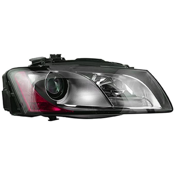 Audi Headlight Assembly - Passenger Side (Halogen) 8T0941030AC - Valeo 46657